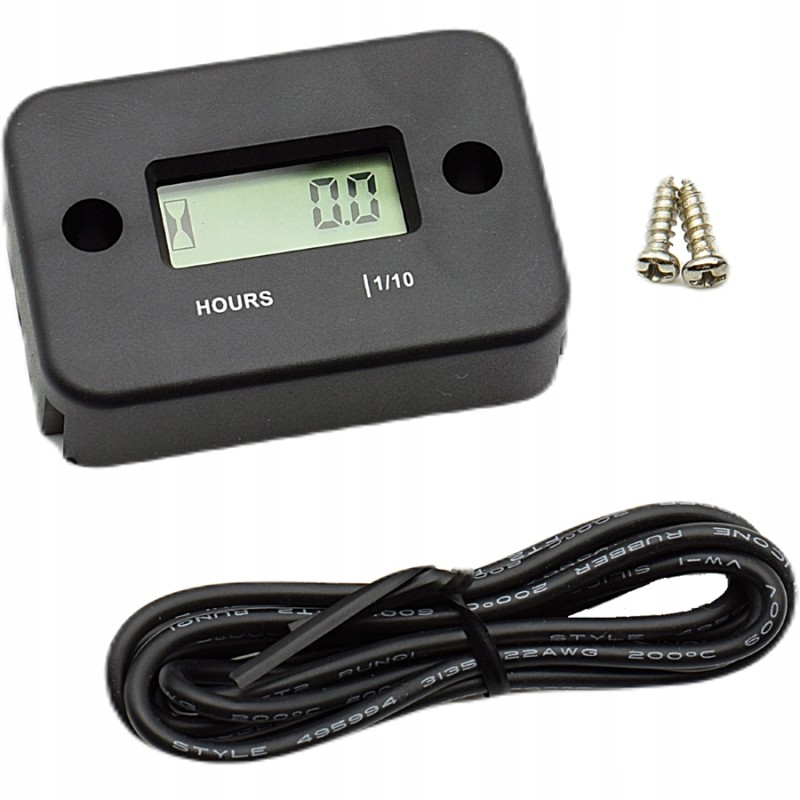Engine hour counter for saw, motorcycle, scooter generator