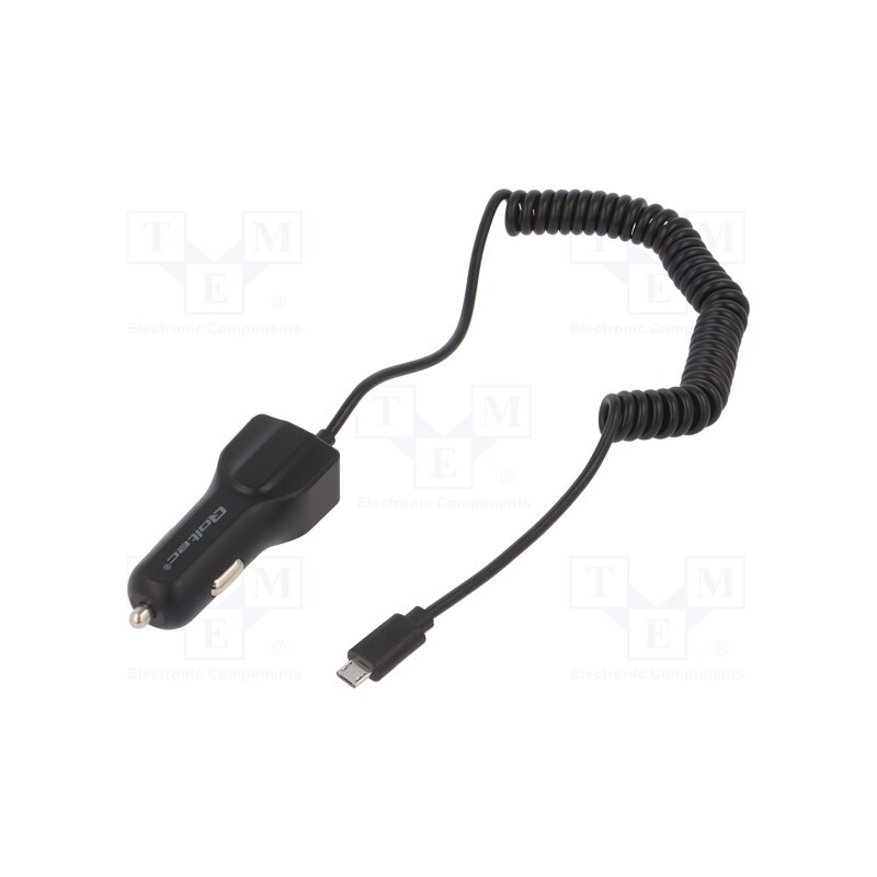 1 pcs x QOLTEC - 50143 - USB power supply, USB A socket,USB micro plug, 5V/3.4A