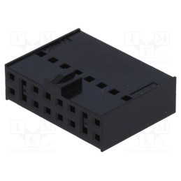 2 pcs x MOLEX - 901420016 - Plug, wire-board, female, C-Grid III, 2.54mm, PIN: 16, w/o contacts