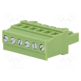2 pcs x XINYA - XY2500F-AV(5.0)-6P - Pluggable terminal block, 5mm, ways: 6, angled 90°, plug, female