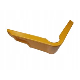 Plastic cabin corner, left, jcb 3cx 123 06143