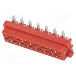 2 pcs x Amphenol Communications Solutions - TMM-6-0-14-2 - Wire-board, socket, female, PIN: 14, SMT, on PCBs, 30V, 1A, -40÷105°C