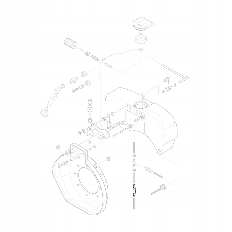 Hatz 00805502 fuel check valve 1d41 1d42 1d81