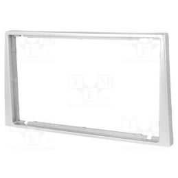 1 pcs x PER.PIC. - MA60002/T - Radio frame, Opel,Renault,Suzuki, 2 DIN, light silver