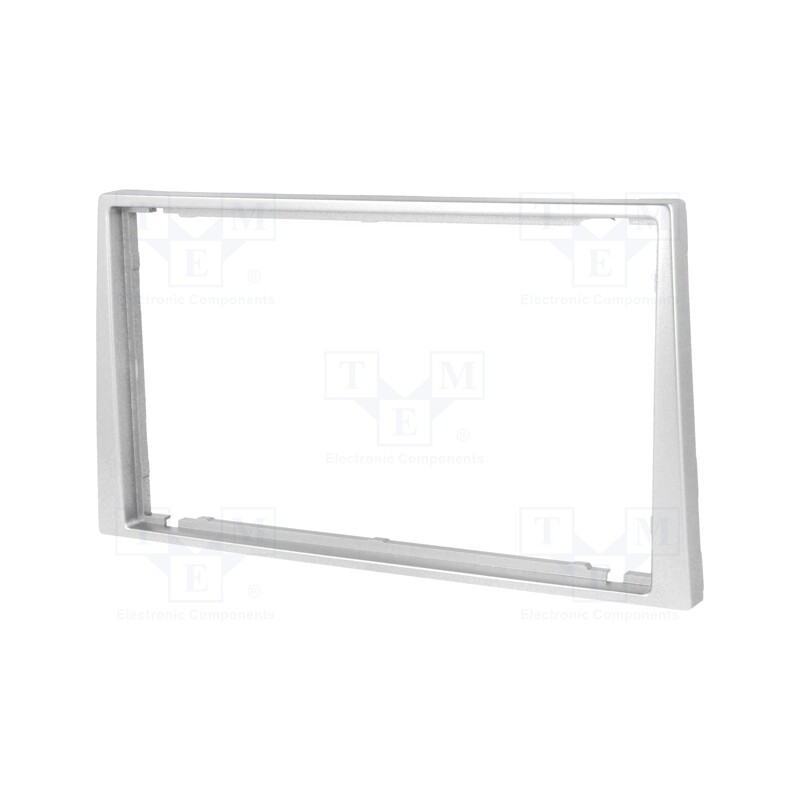 1 pcs x PER.PIC. - MA60002/T - Radio frame, Opel,Renault,Suzuki, 2 DIN, light silver
