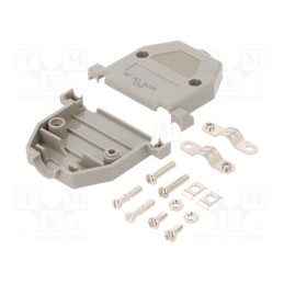 2 pcs x Amphenol Communications Solutions - 8630CH25UNCLF - Straight, Locking: screws, Application: D-Sub 25pin