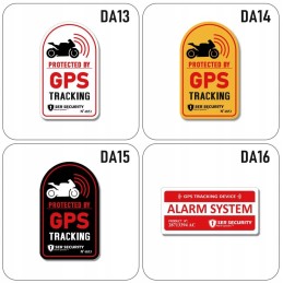 Protective sticker GPS tracker alarm system 20cm