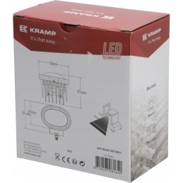 9w blue line safety lamp