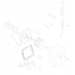 Hatz 05216100 filter cover gasket 1b20 1b30