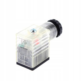 Coil plug with LED and varistor