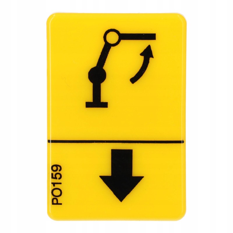 Fassi pictogram of the II arm control function