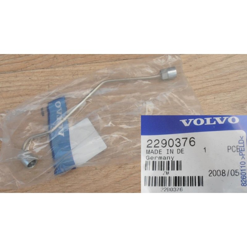 Volvo excavator ec l fuel line 2290376