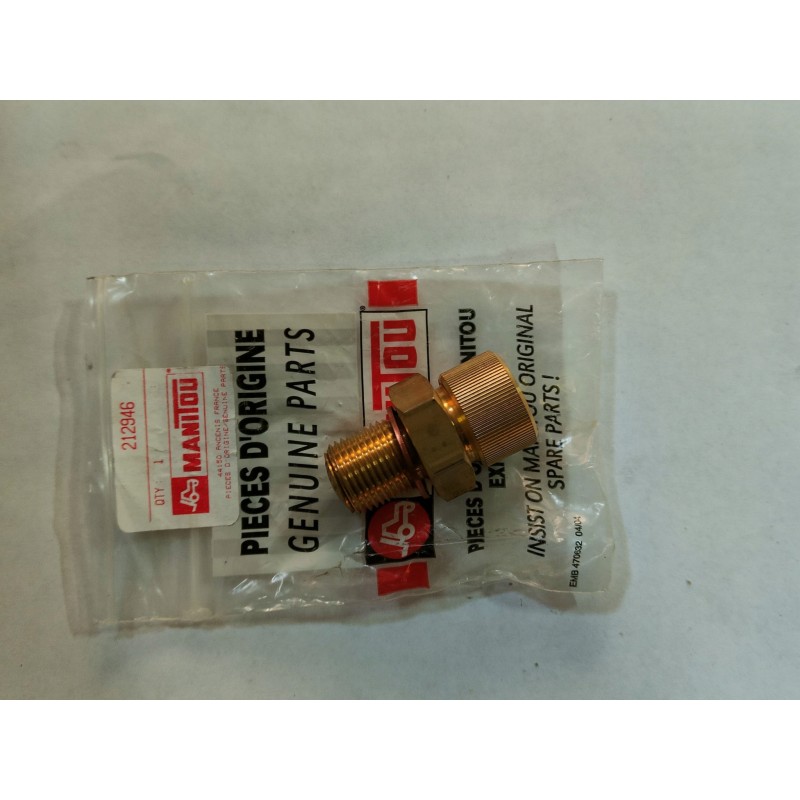 212946 manitou oil drain valve original