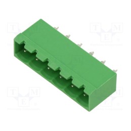 2 pcs x AMPHENOL ANYTEK - OQ0654500000G - Pluggable terminal block, 5.08mm, ways: 6, straight, socket, male