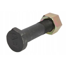 Hydro flap screw with nut JCB 3CX 4CX 123 00928