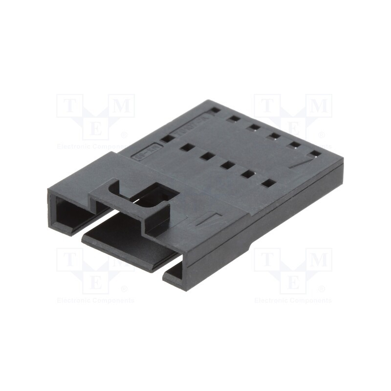 2 pcs x MOLEX - 701070005 - Plug, wire-wire, male, SL, 2.54mm, PIN: 6, w/o contacts, for cable