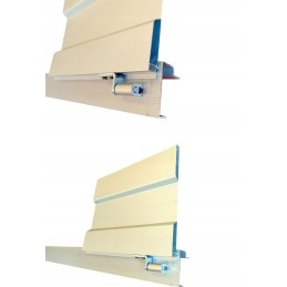 Aluminum sideboard hinge, fi 12 sets, for screwing