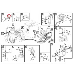 Volvo ec160d hydraulic oil filter 14532686