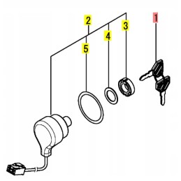 Yanmar cabin keys sv16 sv100 vio17 vio82