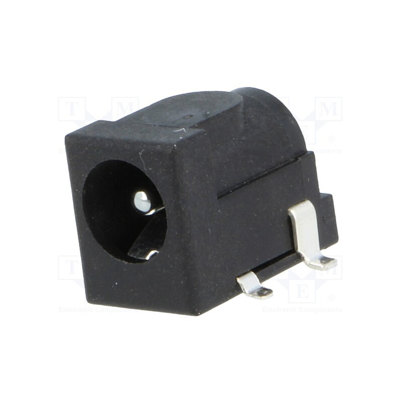 2 pcs x NINIGI - PC-GK2.1/SMD - Socket, DC supply, male, 5.5/2.1mm, 5.5mm, 2.1mm, SMT, 3A