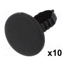 1 pcg x ROMIX - 10450 - Trim clip, 10pcs, Ford,VW, OEM: 823863203C, L: 17.4mm, polyamide