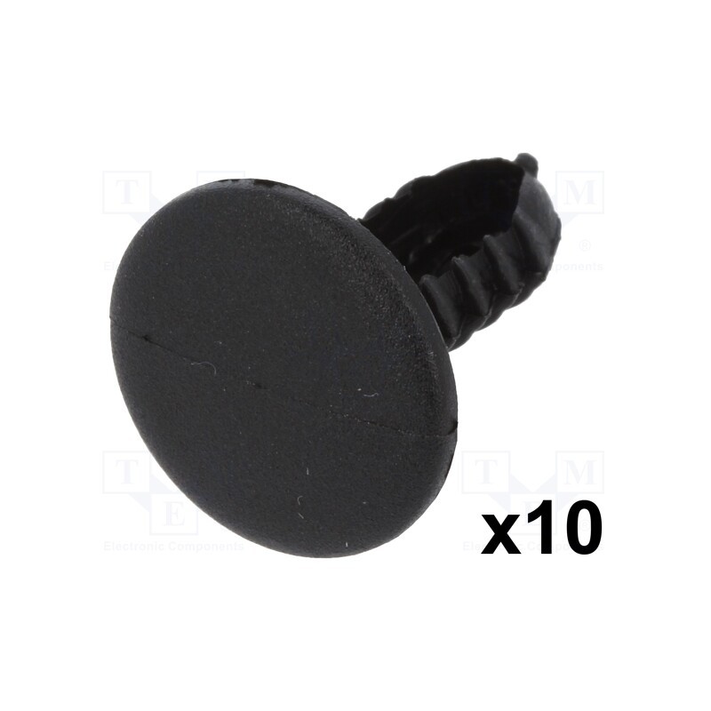 1 pcg x ROMIX - 10450 - Trim clip, 10pcs, Ford,VW, OEM: 823863203C, L: 17.4mm, polyamide