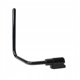 Right mirror arm of JCB backhoe loader