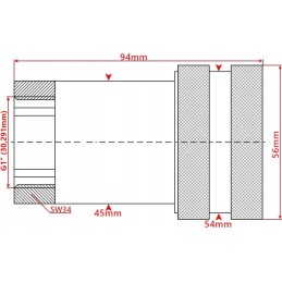 Hydraulic quick connector euro, internal thread 1