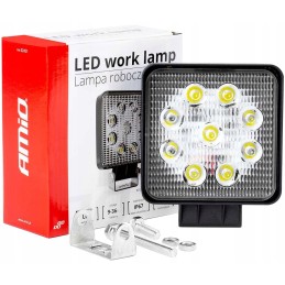 Halogen searchlight work lamp 9x LED 9 36v 110mm