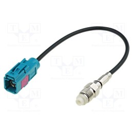 1 pcs x PER.PIC. - A9543 - Antenna adapter, with lead, Fakra socket,FME female, 0.15m
