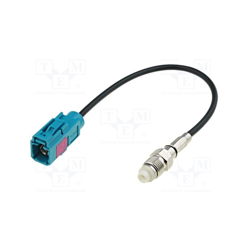1 pcs x PER.PIC. - A9543 - Antenna adapter, with lead, Fakra socket,FME female, 0.15m