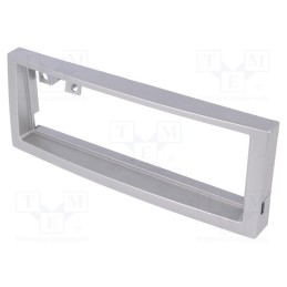 1 pcs x PER.PIC. - MA65009.2 - Radio frame, Citroën,Peugeot, 1 DIN, light silver