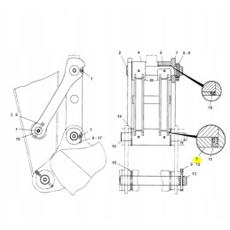 Cat Excavator Bucket Connector Bushing 7Y3428
