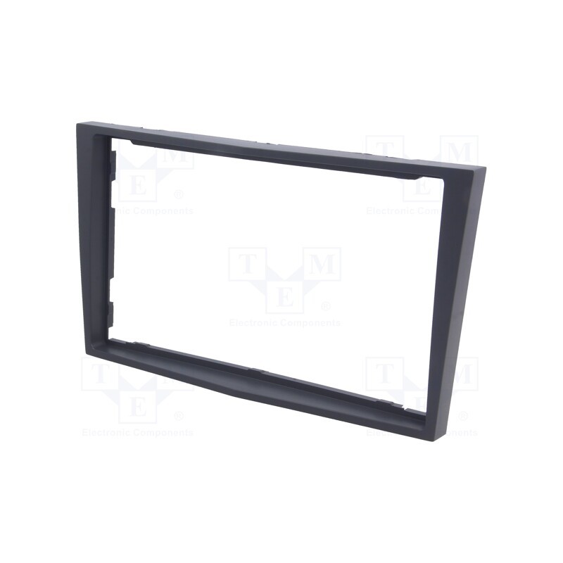 1 pcs x PER.PIC. - MA60005.5/T - Radio frame, Opel, 2 DIN, grey (dark)