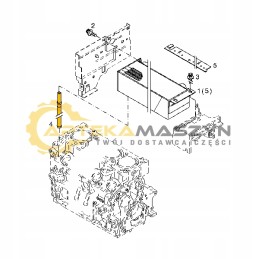 Oil drain pipe deutz f4l1011fl bf4l1011f