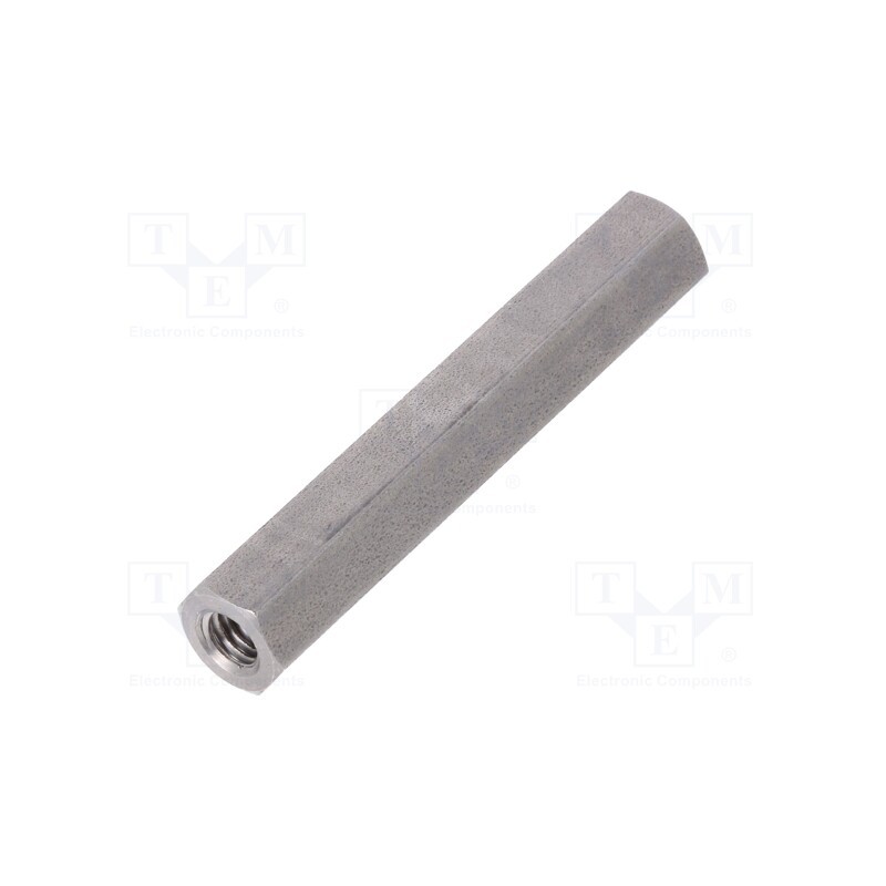 10 pcs x DREMEC - 149X60 - Screwed spacer sleeve, 60mm, Int.thread: M6, hexagonal