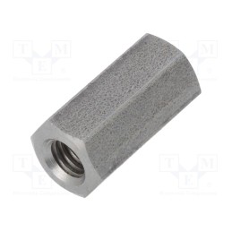 10 pcs x DREMEC - 149X20 - Screwed spacer sleeve, 20mm, Int.thread: M6, hexagonal