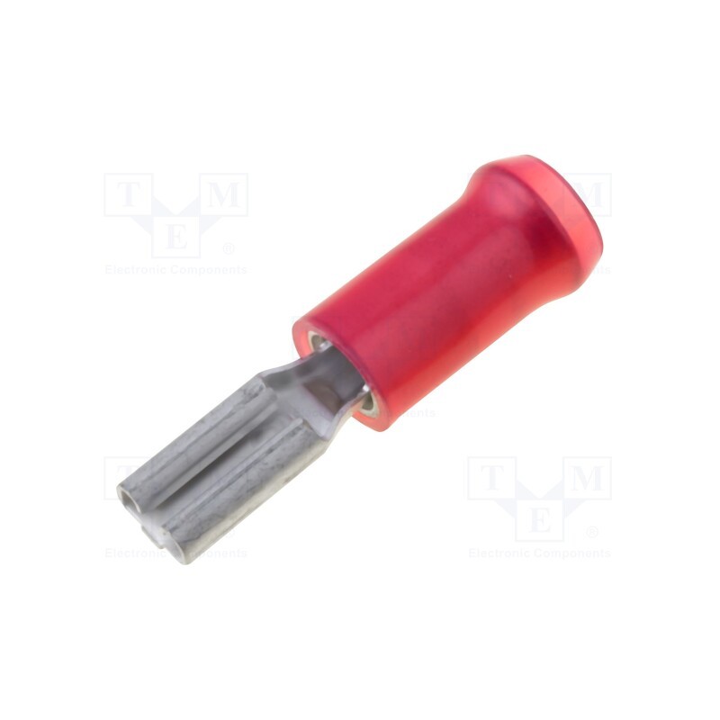 2 pcs x TE Connectivity - 165565-1 - Terminal: flat, 2.8mm, 0.5mm, female, 0.3÷1.5mm2, crimped, tinned