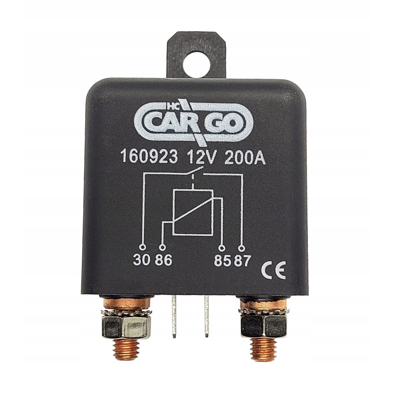 Universal high power relay 12v 200a