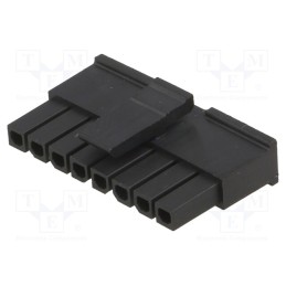 2 pcs x MOLEX - 436450800 - Plug, wire-board, female, Micro-Fit 3.0, 3mm, PIN: 8, w/o contacts
