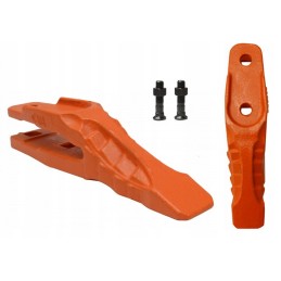 Bucket center tooth of the Cat Backhoe Loader bolt