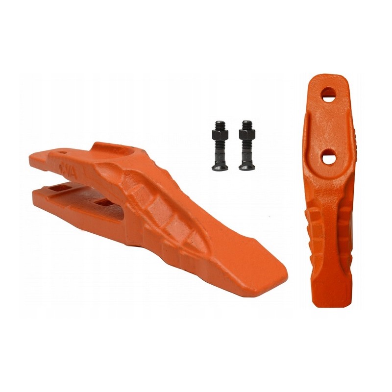 Bucket center tooth of the Cat Backhoe Loader bolt