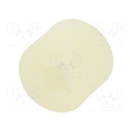 10 pcs x KEYSTONE - 2393 - Spacer sleeve, polyamide, L: 9.52mm, Øout: 12.7mm, Øint: 4.5mm