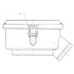Air filter cover 84 5x138mm plastic