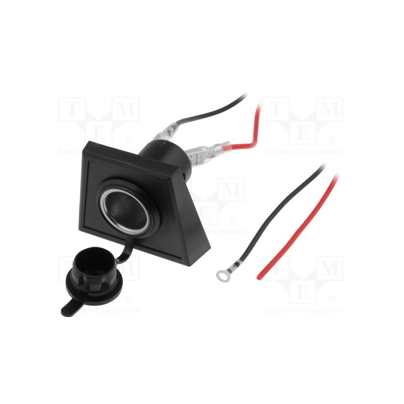 1 pcs x SCI - A13-65B - Car lighter socket, car lighter socket x1, Inom: 10A, 12V/10A