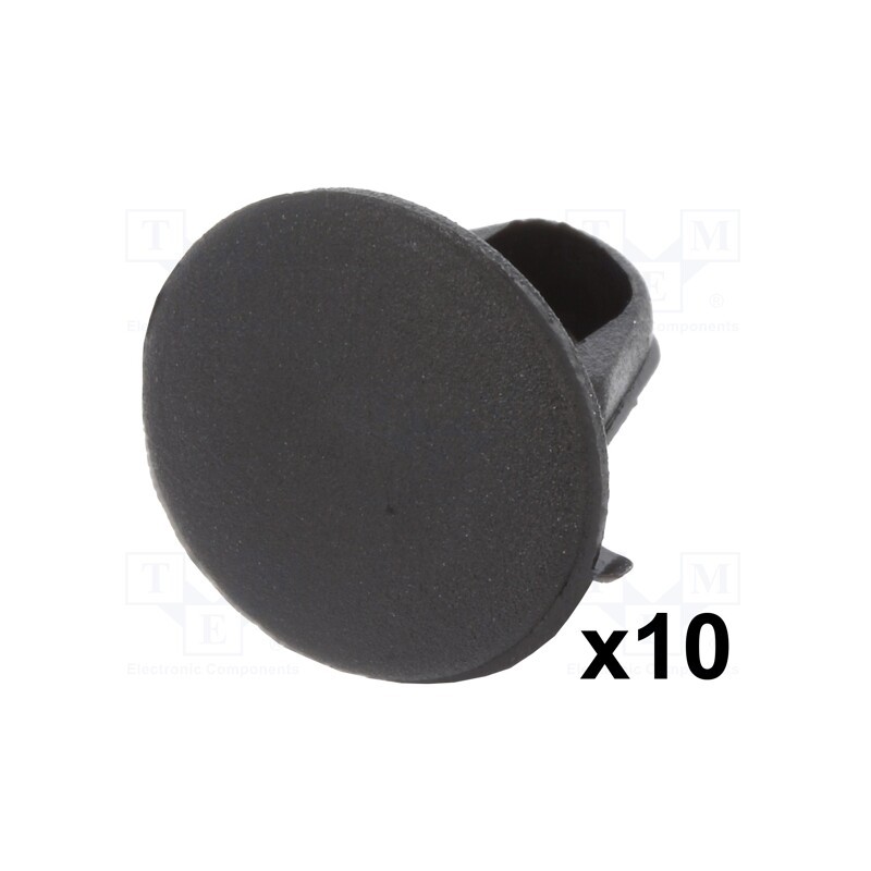 1 pcg x ROMIX - 10461 -AS - Trim clip, 10pcs, Ford, OEM: 1443038, L: 13.2mm, polyamide, black