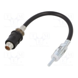 1 pcs x PER.PIC. - A9545 - Antenna adapter, DIN plug,RAKU II male, 0.18m
