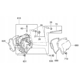 Wacker wm410 valve cover gasket 5100003262