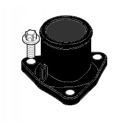 Thermostat housing jcb 3cx 4cx dieselmax 320 04890