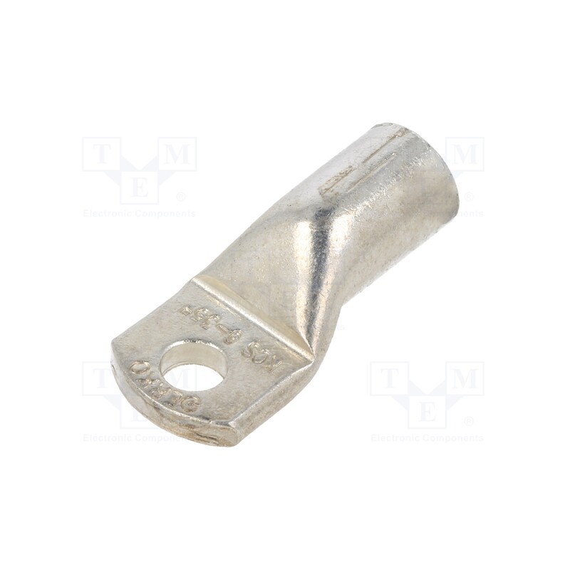 2 pcs x ERKO - KCS_6-35/1 - Tip: ring tube, M6, 35mm2, crimped, for cable, tinned, copper, 6.4mm
